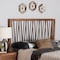Baxton Studio Rahela Mid-Century Modern Ash Walnut Finished Wood Queen Size Headboard 238-12882-ZORO - alternate 4